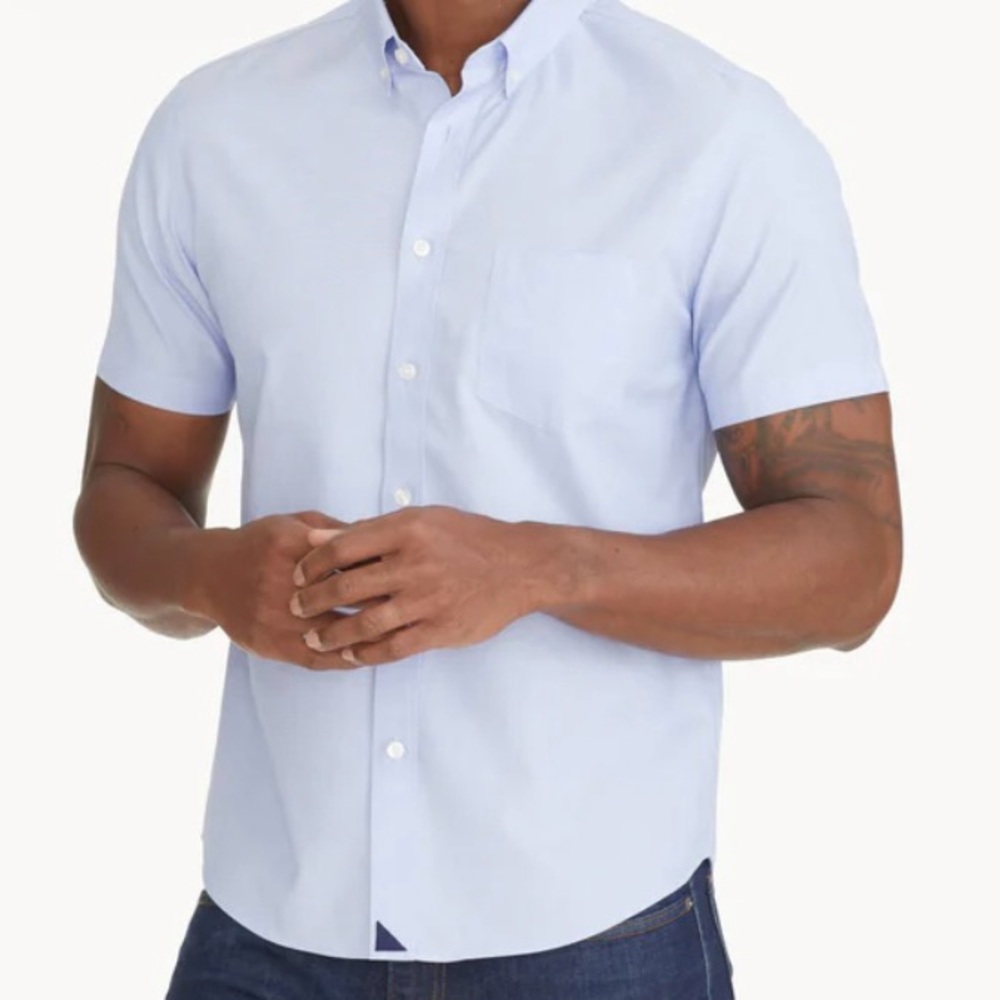 UntuckIt-Short Sleeve Hillstowe Large Slim fit